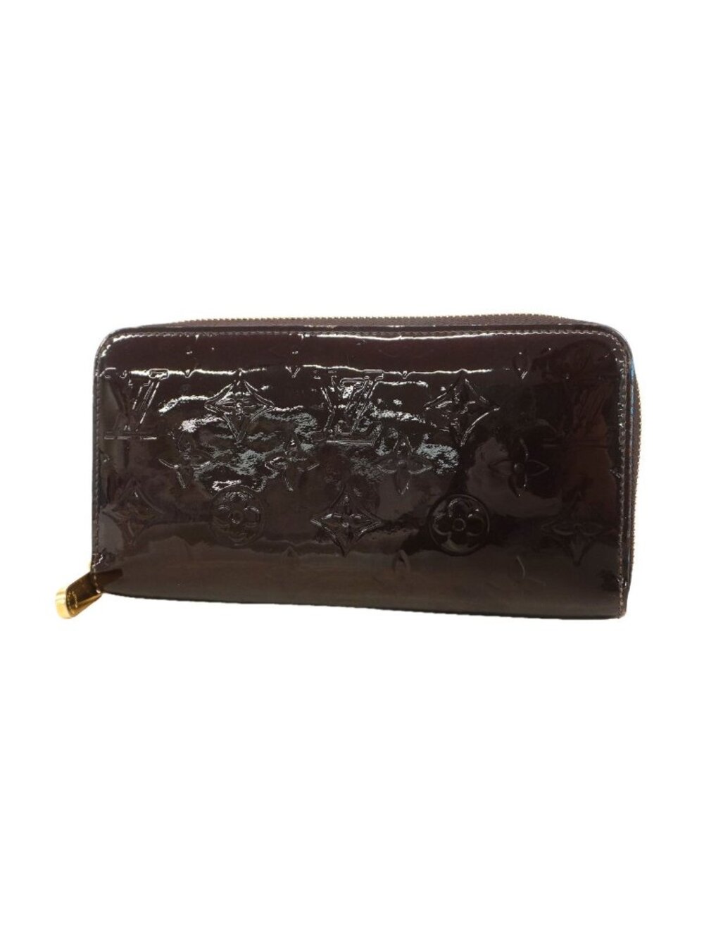 Louis Vuitton Wallet Vernis Zippy Amarante